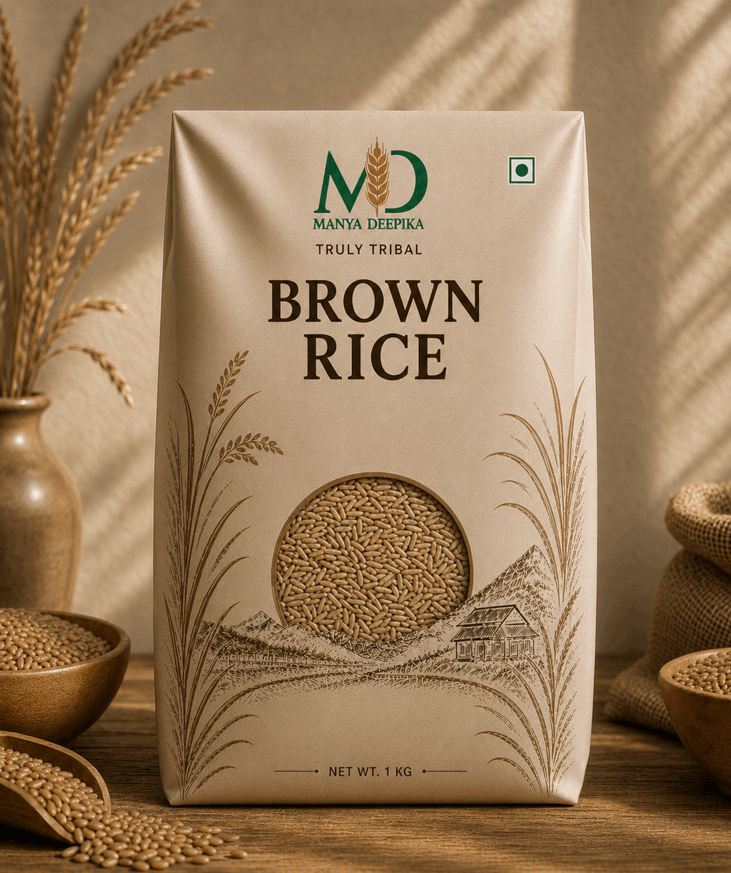 Brown rice (1Kg)