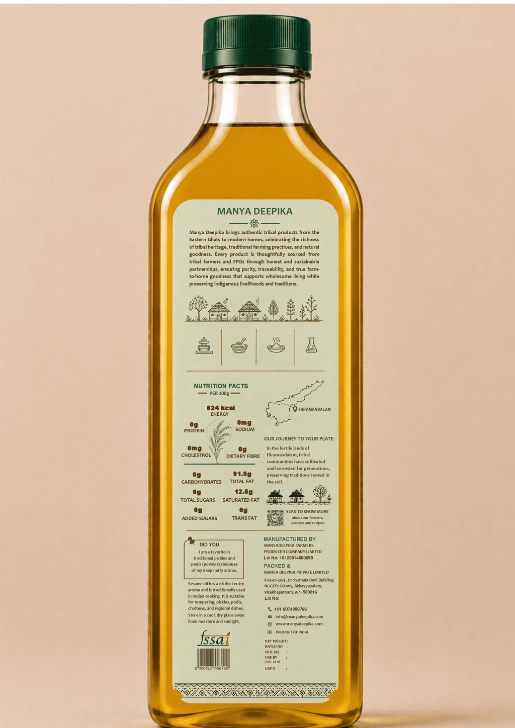 Sesame Oil - 500ml