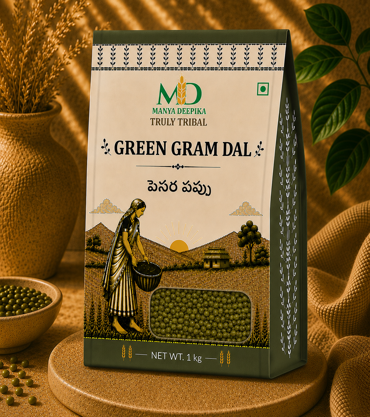 Greengram Dal - Pesara Pappu/Moong Dal