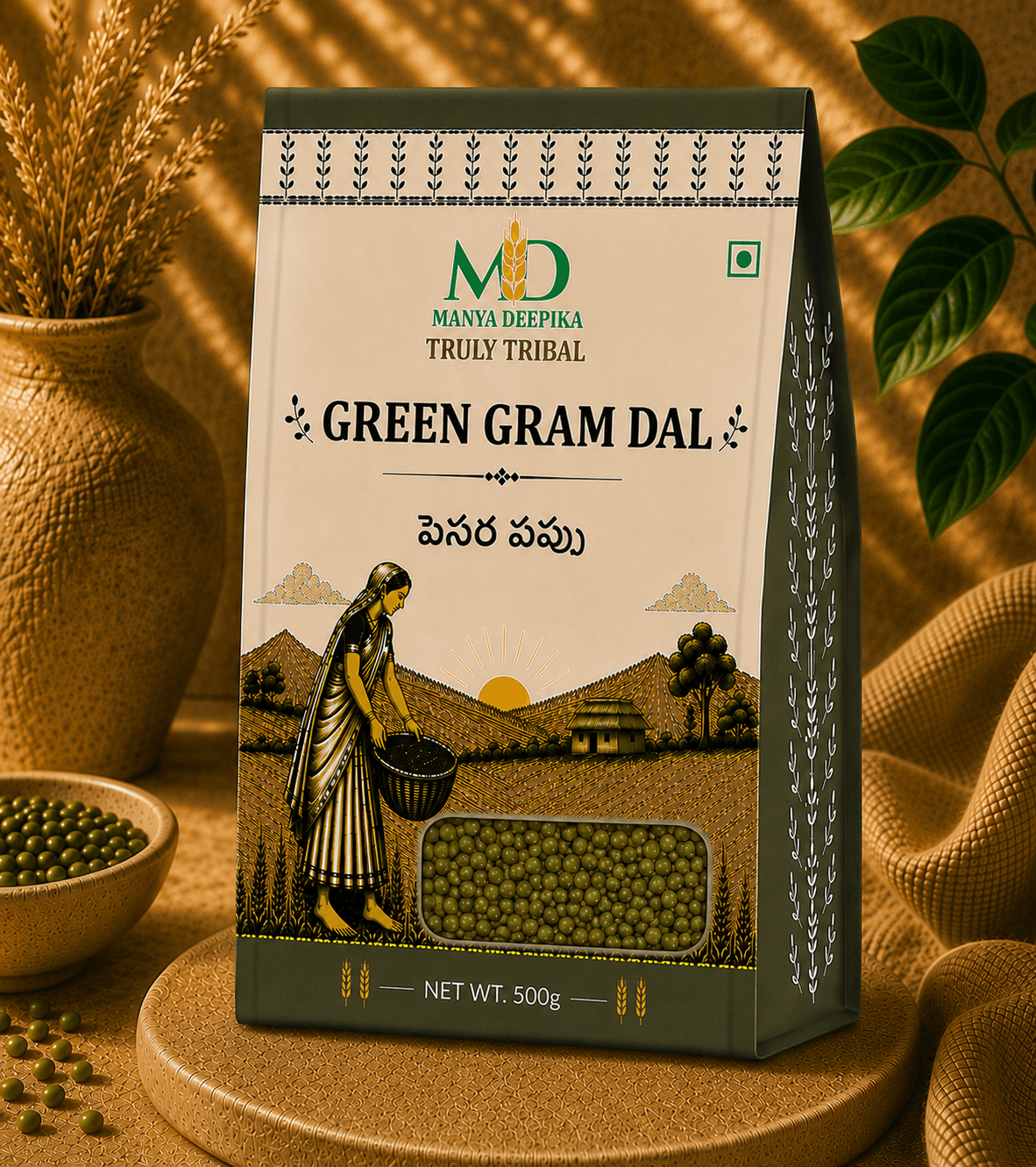 Greengram Dal - Pesara Pappu/Moong Dal