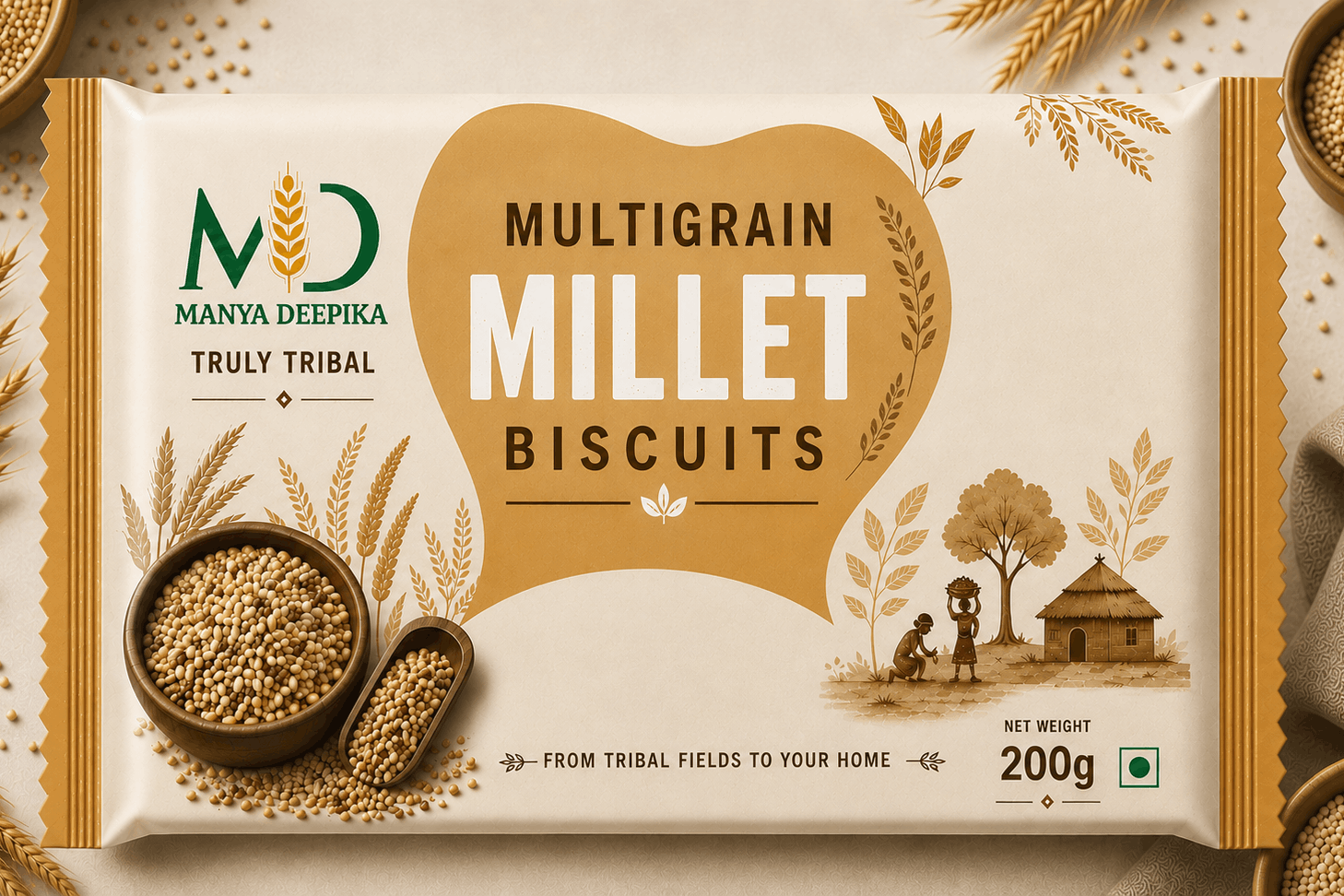 Multigrain Millet Biscuits