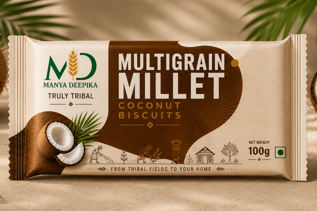 Millet Multigrain Coconut Biscuits