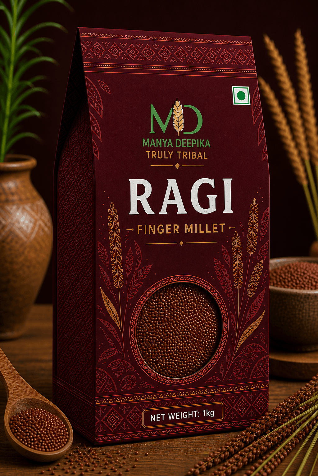 Ragi - Finger Millet (1Kg)
