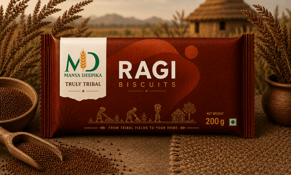 Ragi Biscuits - Finger Millet Biscuits