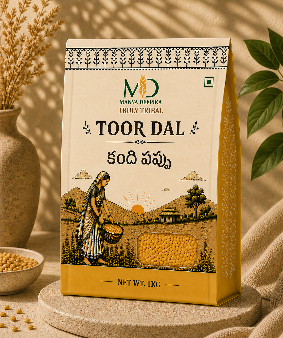 Toor Dal - Kandi Pappu